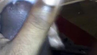 Jerkin off in bathroom