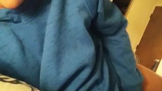 CAUGHT Dilf Male Celebrity CORY BERNSTEIN Finger Fucking Ass & CUMS in Hand