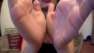 Sophia Smith Hand Worship and Spit