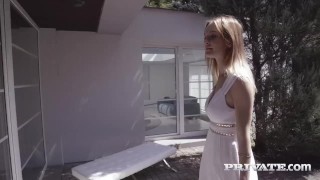 Vanessa Vaughn, debuts for Private in a trio with Belle Claire