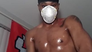 Latex Scientist Suit Oil Play Pt. 1