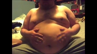 Chugging down melted ice cream