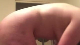big botty thick white slut fucks herslef and dances in striptease amateur