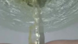 Sorry girl pisses in toilet on snapchat