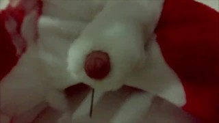 Furry fox plays and cum