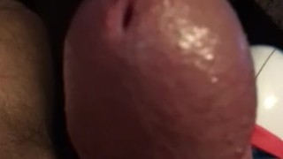 Hands free vibrator cum shot!