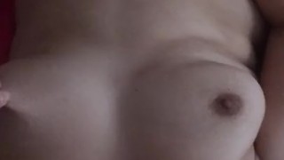 Wife playing with her pussy