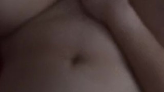 Wife playing with her pussy
