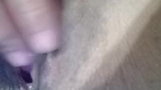 After shower masturbating.