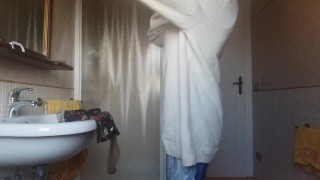 let's change my dress- mi cambio vestito con calze chiare