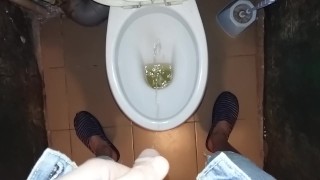 Boy pissing