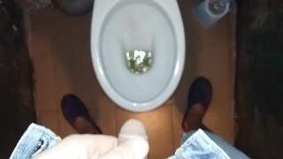 Boy pissing