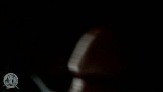 Close up BJ and Cum Spill