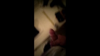 Dude Jerking Huge Cock