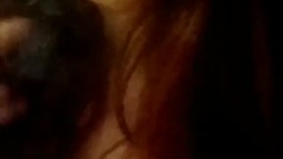 Smoking tease from sexy redhead milf