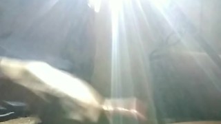 Playing with my long dick