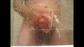 In the shower with me!