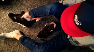 SNEAKERS PLAY AND CUM JORDAN RETRO IV