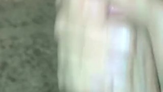 Solo jerking cumshot