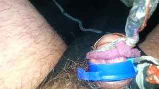 Electro my tiny penis plz humiliate it make fun of it