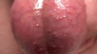 extreme close up of ball massage (erotic art)