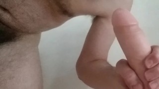 Getting familiar with my new "friend": blowjob (to be continued...)