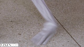VIXEN Kinky Secretary Gets Tied Up and Fucked By Her Boss