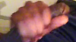 Stroking dick for you baby