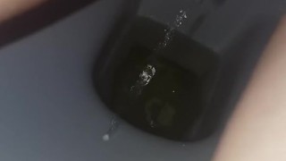 Gina's close up Pussy dirty pissing girl girls bold pussy on toilett