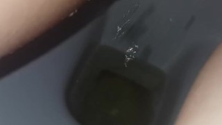 Gina's close up Pussy dirty pissing girl girls bold pussy on toilett