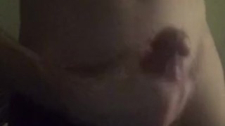 Jerking my thick cock and shooting a hot messy load (w/ slow-mo cumshot)