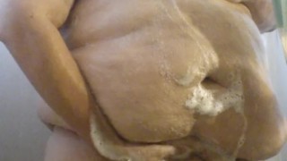 Jay dragon shower washing fat gay chubby