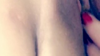 Rubbing my pussy