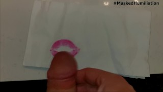 Small dick can't cum tribute - pathetic fat loser