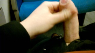 A wank on the evening train.