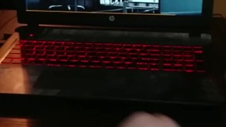 Masturbating to Persona 5 Hentai -Cumshot-