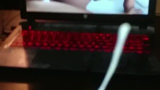 Masturbating to Persona 5 Hentai -Cumshot-
