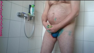 Geiler Spaß mit der Fingerfarbe