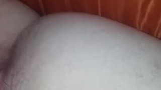 First time anal vibe dripping pussy orgasm
