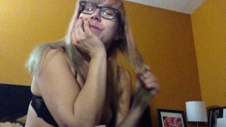 Blonde Hair Brushing Fetish Babe FawnaFuller