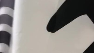 Long hair bbw teen sexy shower teaser