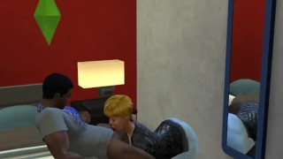 she sucking Crip dick sims 4