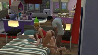made her man leave then got caught cheating had a threesome sims 4 gameplay