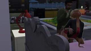 sexy shawty stopped by with some poundcake sims 4