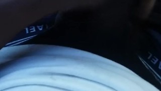 masturbating in the truck