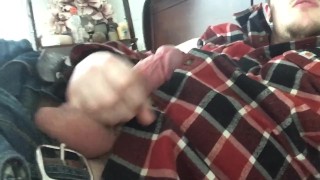 Getting my Uncut Soft Cock Hard and Jerking a bit