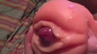 So Fucking Hard, Pulsing Cock! Unique Cumshot, some rope and toy play