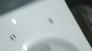 Cum public toilet