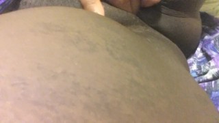 Playing with my phat cat