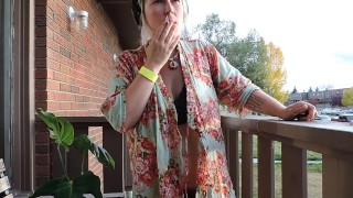 Outtake: Just for fun outtake of smoking and dancing naked on deck